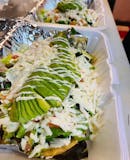Grilled Shrimp Huaraches