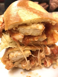 Chicken Parmigiana Hero