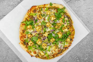 Saag Paneer Pizza