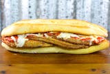 Eggplant Parm  Sandwich