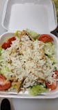 Grilled Chicken Salad with Mozzarella Cheese
