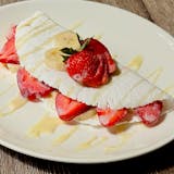 Strawberry-Banana Tapioca Crepe