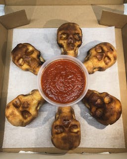 SPOOKY Special!! Pizza Skulls