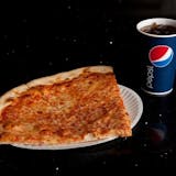 Two Pizza Slices & One Small Drink Tuesday thru Thursday Lunch Pick Up Special