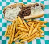 Small Cheesesteak with French Fries