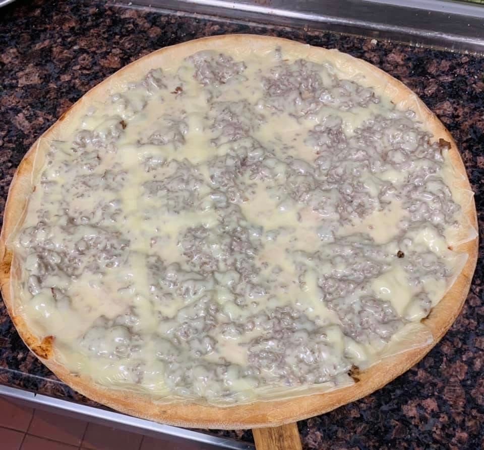 Cheesesteak Pizza