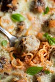 Baked Spaghetti with Meatballs
