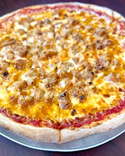 Gold BBQ Chicken Pizza