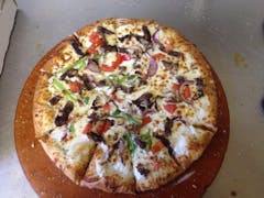 Milano's Philly Cheese Steak Pizza