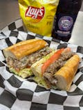 1/2 Hot Sub, Bag of Chips & 20 oz. Soda Lunch