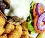 Mushroom Swiss Burger