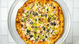 Hand Tossed Round Veggie Pizza