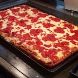 Sicilian Square Everything Pizza