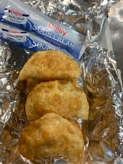 Homemade Fried Pierogies