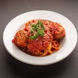 Spaghetti Meatballs with Meat Sauce