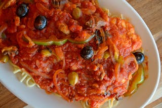 Pasta with Marinara Sauce