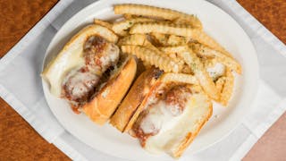 Meatball Parmigiana Hero