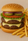 Double Burger Dinner