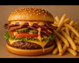 Bacon Cheese Burger Dinner