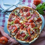 Supreme Thin Crust Pizza