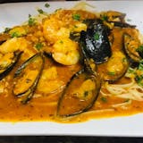 Mussels with Fra Diavolo Sauce