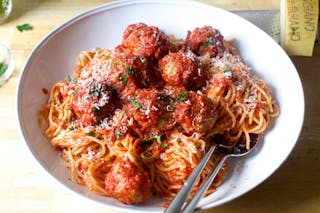 Pasta with Meatballs