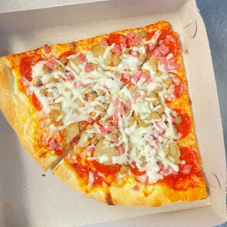 One Topping Pizza Slice