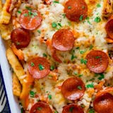 pizza pepperoni  cheese  fries