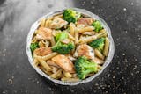 Grilled Chicken with Broccoli Pasta