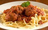 Spaghetti with 2 Meatballs