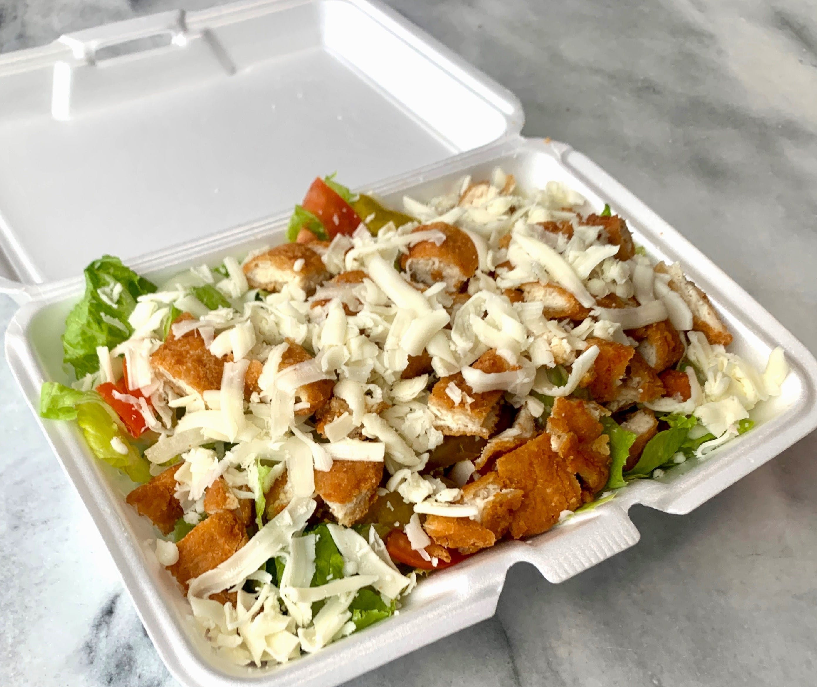 Crispy Chicken Salad