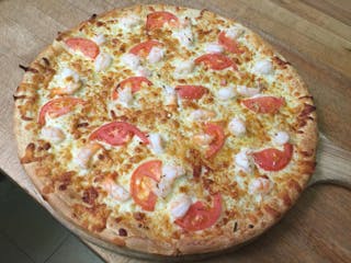 Shrimp Scampi Pizza