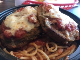 Eggplant Parmigiana Pasta