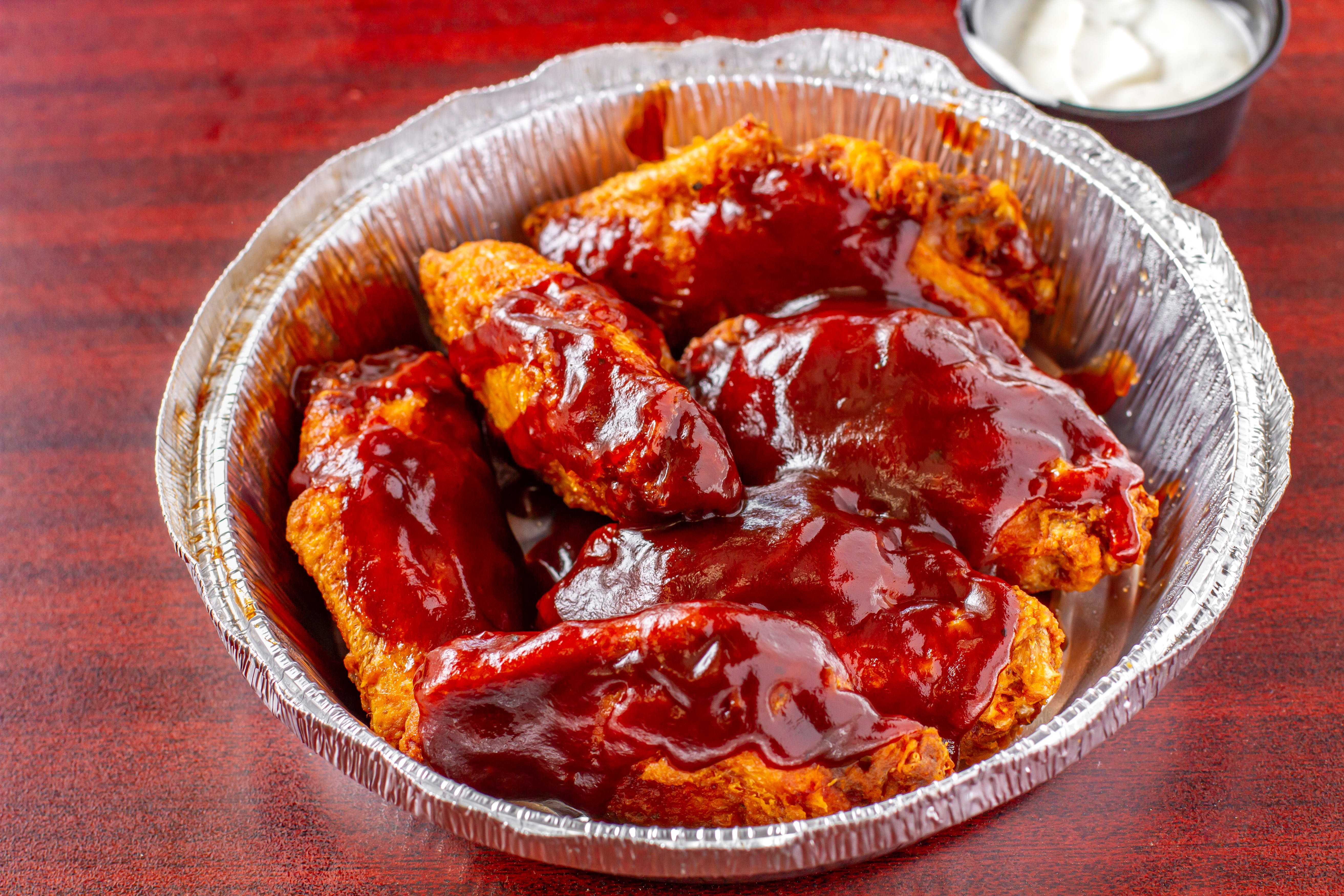 Order Buffalo Wings - 6 Pieces food online from Arlon Carry Out store, Pikesville on bringmethat.com