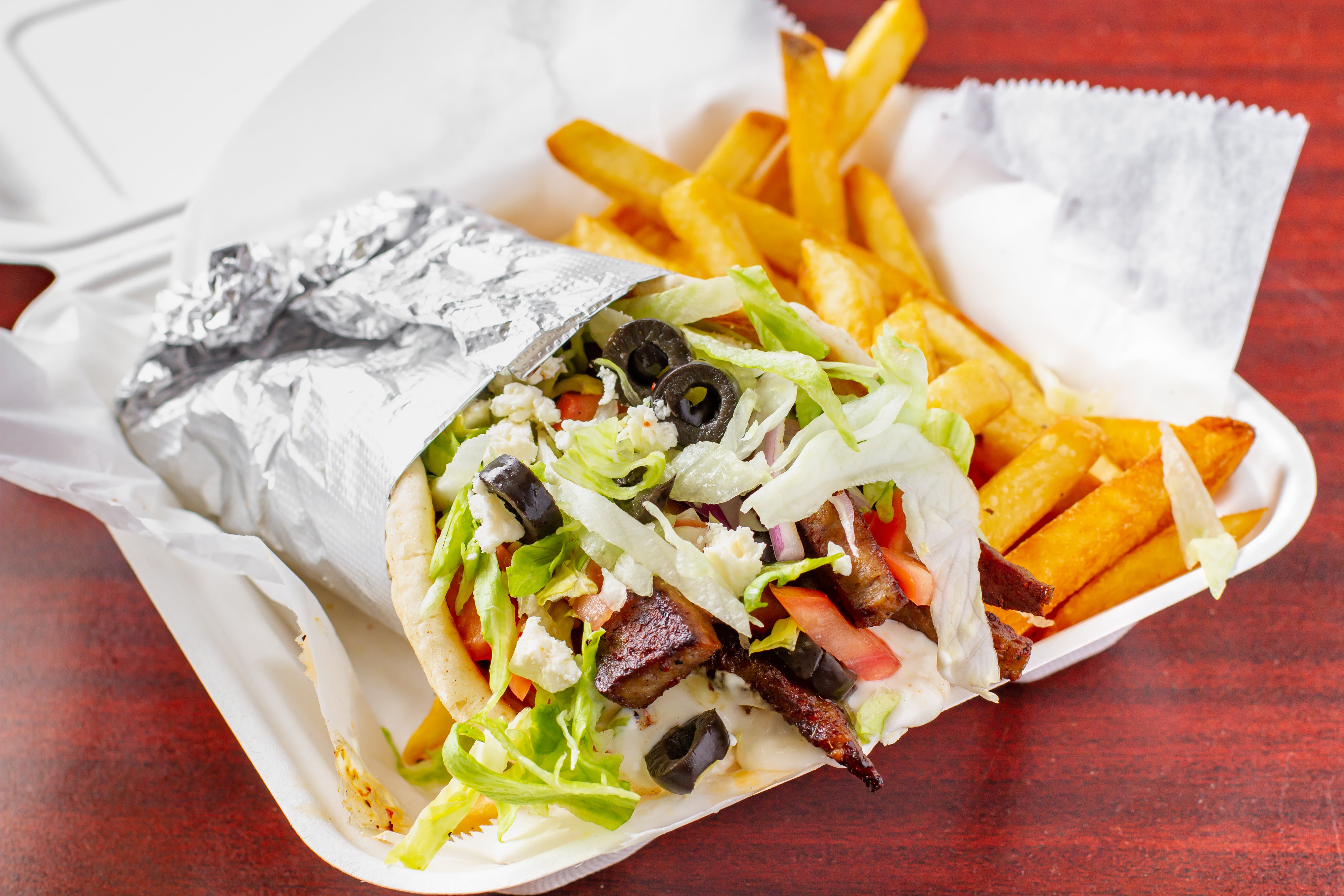Order Gyro Sandwich - Gyro food online from Arlon Carry Out store, Pikesville on bringmethat.com