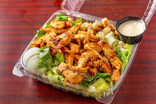 Romaine Caesar Salad with Grilled Chicken