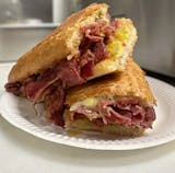 Hot Pastrami Sandwich