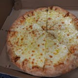 White Garlic Pizza