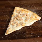 Chicken Alfredo Pizza Slice
