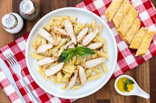 Chicken Alfredo with Ziti