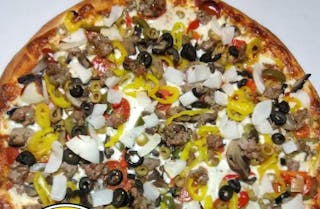 Supreme Deluxe Pizza