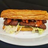 Louisiana Hot Link Sandwich