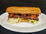 Louisiana Hot Link Sandwich