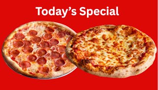 2 Medium Pizzas - One Pepperoni & One Cheese