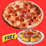 Buy Any Large Pizza & Get Garlic Knots for Free