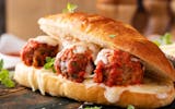 Meatball Parmigiana Grinder