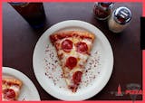 2 Slices Pepperoni Pizza & Can of Soda Lunch Special