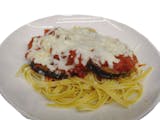 Pasta with Eggplant Parmesan