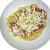 Pasta with Chicken Parmesan