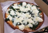 Spinach Ricotta White Pizza